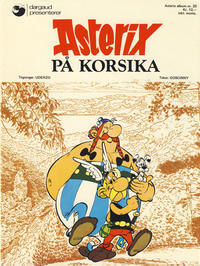 Cover Thumbnail for Asterix (Hjemmet / Egmont, 1969 series) #20 - Asterix på Korsika [1. opplag]