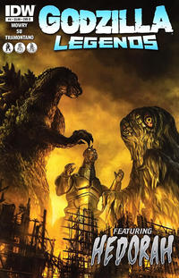 Cover Thumbnail for Godzilla Legends (IDW, 2011 series) #4 [Cover B by Chris Scalf]