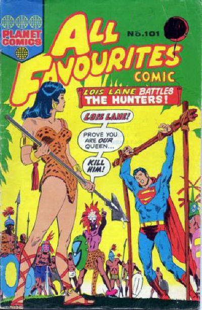 Cover for All Favourites Comic (K. G. Murray, 1960 series) #101