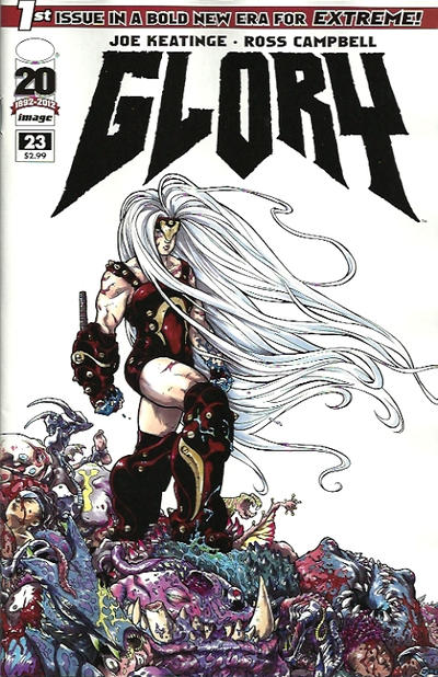 Cover for Glory (Image, 2012 series) #23 [Campbell Cover]