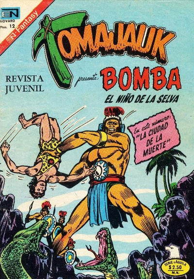 Cover for Tomajauk (Editorial Novaro, 1955 series) #252 [Española]