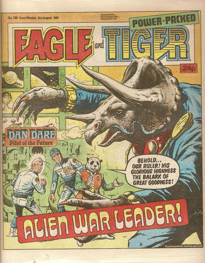 Cover for Eagle (IPC, 1982 series) #180