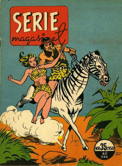 Cover for Seriemagasinet (Centerförlaget, 1948 series) #35/1950