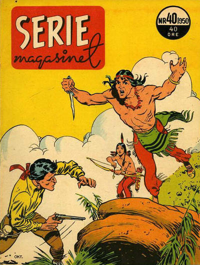 Cover for Seriemagasinet (Centerförlaget, 1948 series) #40/1950