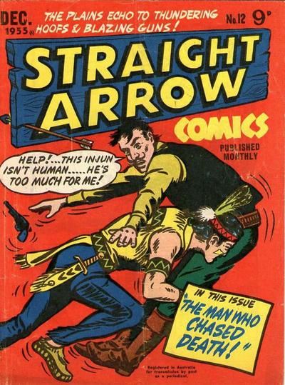 Cover for Straight Arrow Comics (Magazine Management, 1955 series) #12