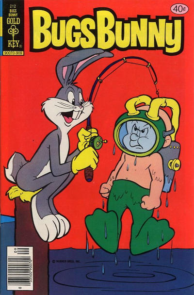 Cover for Bugs Bunny (Western, 1962 series) #212 [Gold Key]