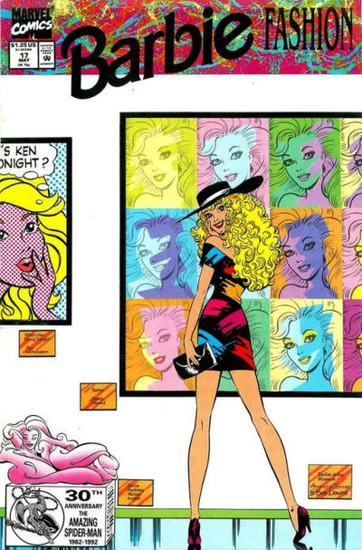 Cover for Barbie Fashion (Marvel, 1991 series) #17 [Direct]