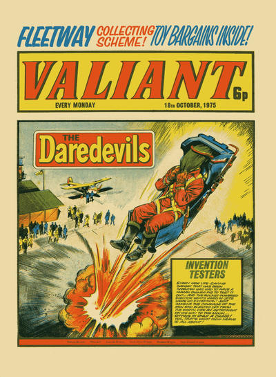 Cover for Valiant (IPC, 1975 series) #18 October 1975
