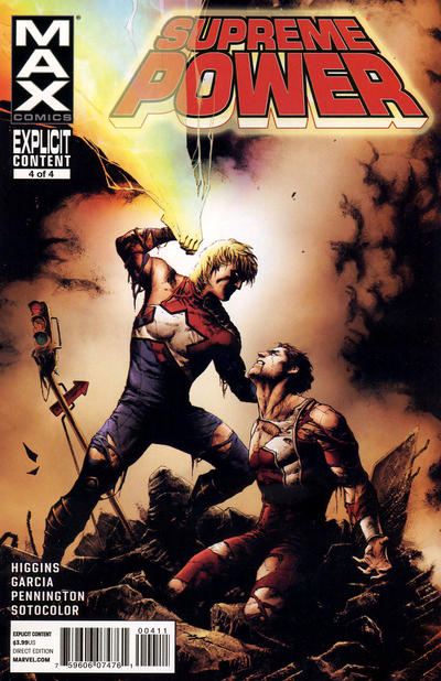 Cover for Supreme Power (Marvel, 2011 series) #4