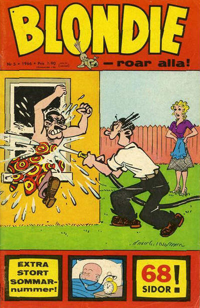 Cover for Blondie (Semic, 1963 series) #5/1966