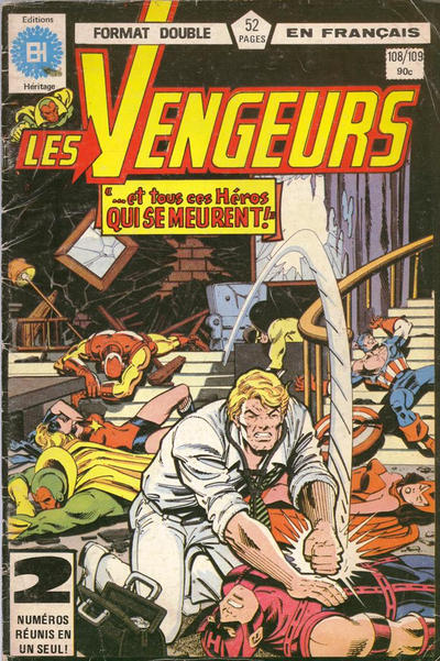 Cover for Les Vengeurs (Editions Héritage, 1974 series) #108/109