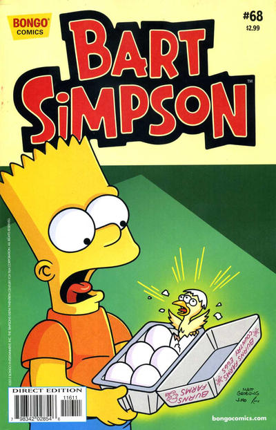 Cover for Simpsons Comics Presents Bart Simpson (Bongo, 2000 series) #68