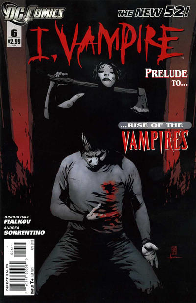 Cover for I, Vampire (DC, 2011 series) #6