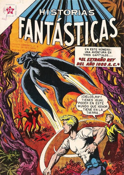 Cover for Historias Fantásticas (Editorial Novaro, 1958 series) #73