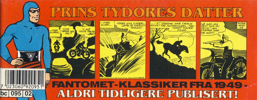 Cover for Fantomet Prins Tydores datter [Bilag til Fantomet] (Semic, 1993 series) 