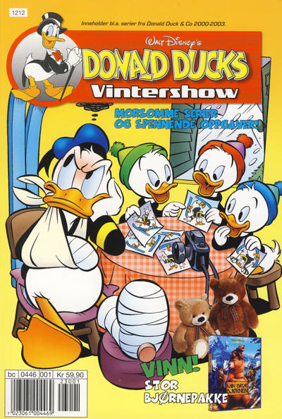 Cover for Donald Ducks Show (Hjemmet / Egmont, 1957 series) #Vintershow 2012