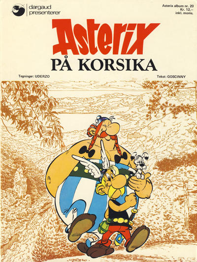 Cover for Asterix (Hjemmet / Egmont, 1969 series) #20 - Asterix på Korsika [1. opplag]