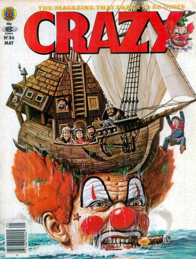 Cover for Crazy Magazine (Marvel, 1973 series) #86