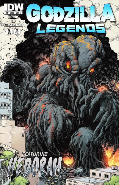Cover for Godzilla Legends (IDW, 2011 series) #4 [Cover A]
