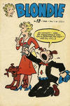 Cover for Blondie (Åhlén & Åkerlunds, 1956 series) #12/1960