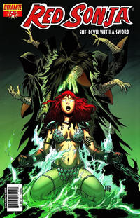 Cover for Red Sonja (Dynamite Entertainment, 2005 series) #64 [Cover A Walter Geovani]