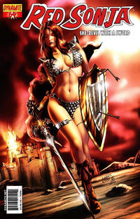 Cover for Red Sonja (Dynamite Entertainment, 2005 series) #64 [Cover B Wagner Reis]