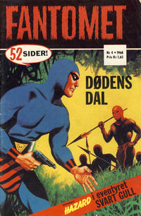 Cover for Fantomet (Romanforlaget, 1966 series) #4/1968