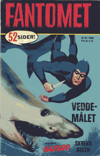 Cover for Fantomet (Romanforlaget, 1966 series) #10/1968