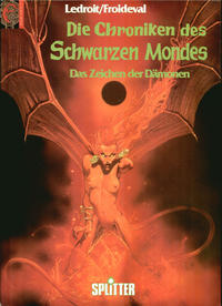 Cover Thumbnail for Die Chroniken des schwarzen Mondes (Splitter, 1990 series) #3 - Das Zeichen der Dämonen