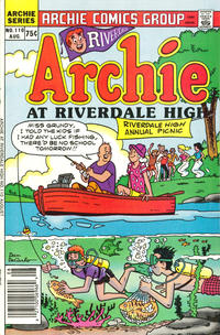 Cover for Archie at Riverdale High (Archie, 1972 series) #110 [Regular Edition]