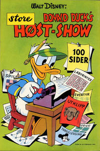 Cover Thumbnail for Donald Ducks Show (Hjemmet / Egmont, 1957 series) #[3] - Høst-show [1958]