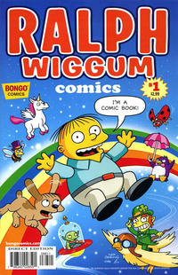 Cover Thumbnail for Simpsons One-Shot Wonders: Ralph Wiggum Comics (Bongo, 2012 series) #1 [Direct Edition ("I'm a comic book!")]