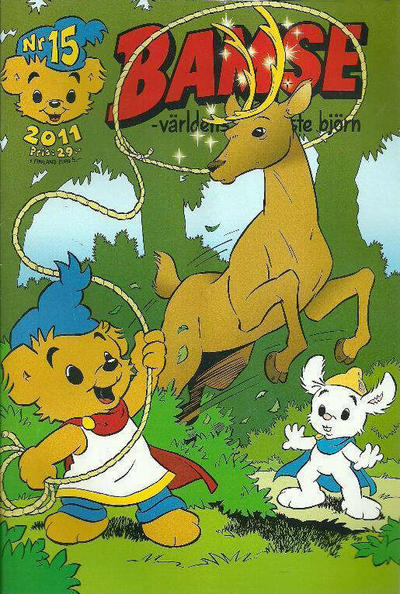 Cover for Bamse (Egmont, 1997 series) #15/2011