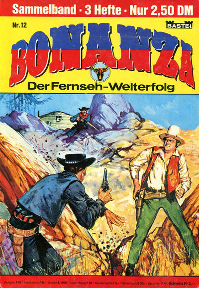 Cover for Bonanza Sammelband (Bastei Verlag, 1973 series) #12