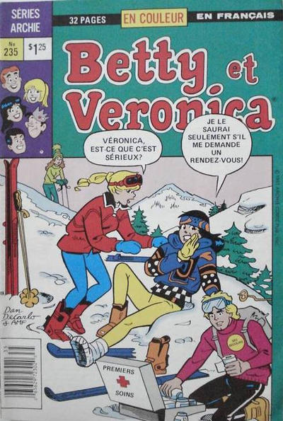 Cover for Betty et Véronica (Editions Héritage, 1971 series) #235