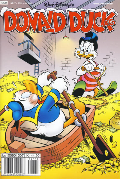 Cover for Donald Duck & Co (Hjemmet / Egmont, 1948 series) #7/2012