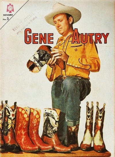 Cover for Gene Autry (Editorial Novaro, 1954 series) #144 [Española]