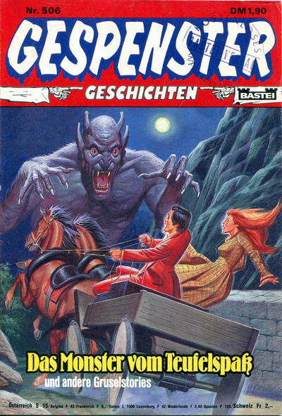 Cover for Gespenster Geschichten (Bastei Verlag, 1974 series) #506