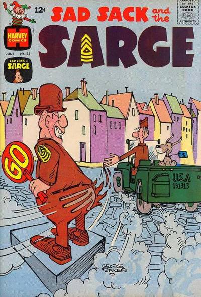 Cover for Sad Sack and the Sarge (Harvey, 1957 series) #31