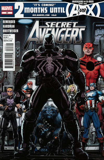 Cover for Secret Avengers (Marvel, 2010 series) #23