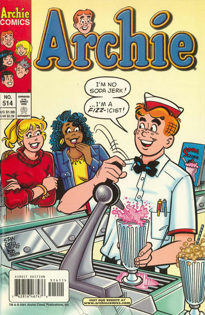 Cover for Archie (Archie, 1959 series) #514 [Direct Edition]
