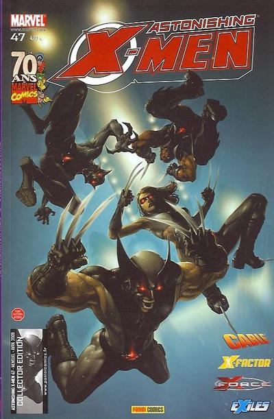 Cover for Astonishing X-Men (Panini France, 2005 series) #47 [Collector edition]