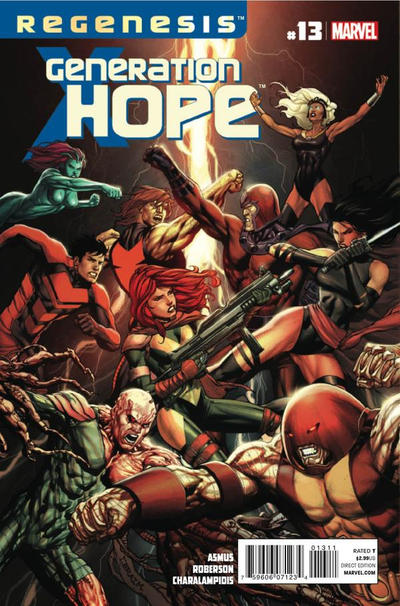 Cover for Generation Hope (Marvel, 2011 series) #13 [Direct Edition]