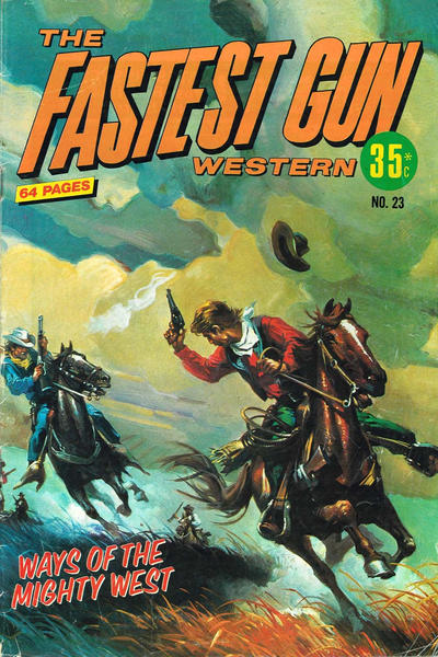Cover for The Fastest Gun Western (K. G. Murray, 1972 series) #23