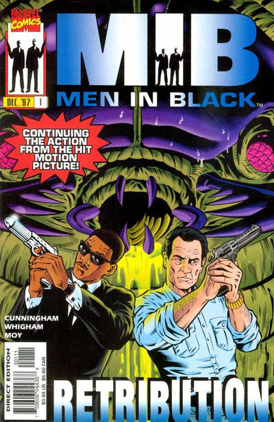 Cover for Men in Black: Retribution (Marvel, 1997 series) #1
