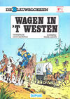 Cover Thumbnail for De Blauwbloezen (1972 series) #1 - Wagen in 't westen [Reclame-editie Het Nieuwsblad / Het Volk / De Gentenaar]