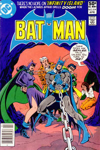 Cover for Batman (DC, 1940 series) #334 [Newsstand]