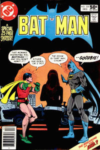 Cover Thumbnail for Batman (DC, 1940 series) #330 [Newsstand]