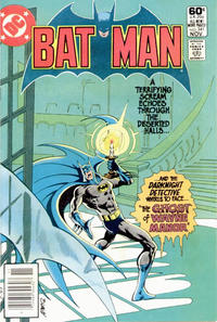 Cover Thumbnail for Batman (DC, 1940 series) #341 [Newsstand]