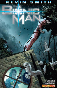 Cover for Bionic Man (Dynamite Entertainment, 2011 series) #7 [Cover B (1-in-10) Jonathan Lau]
